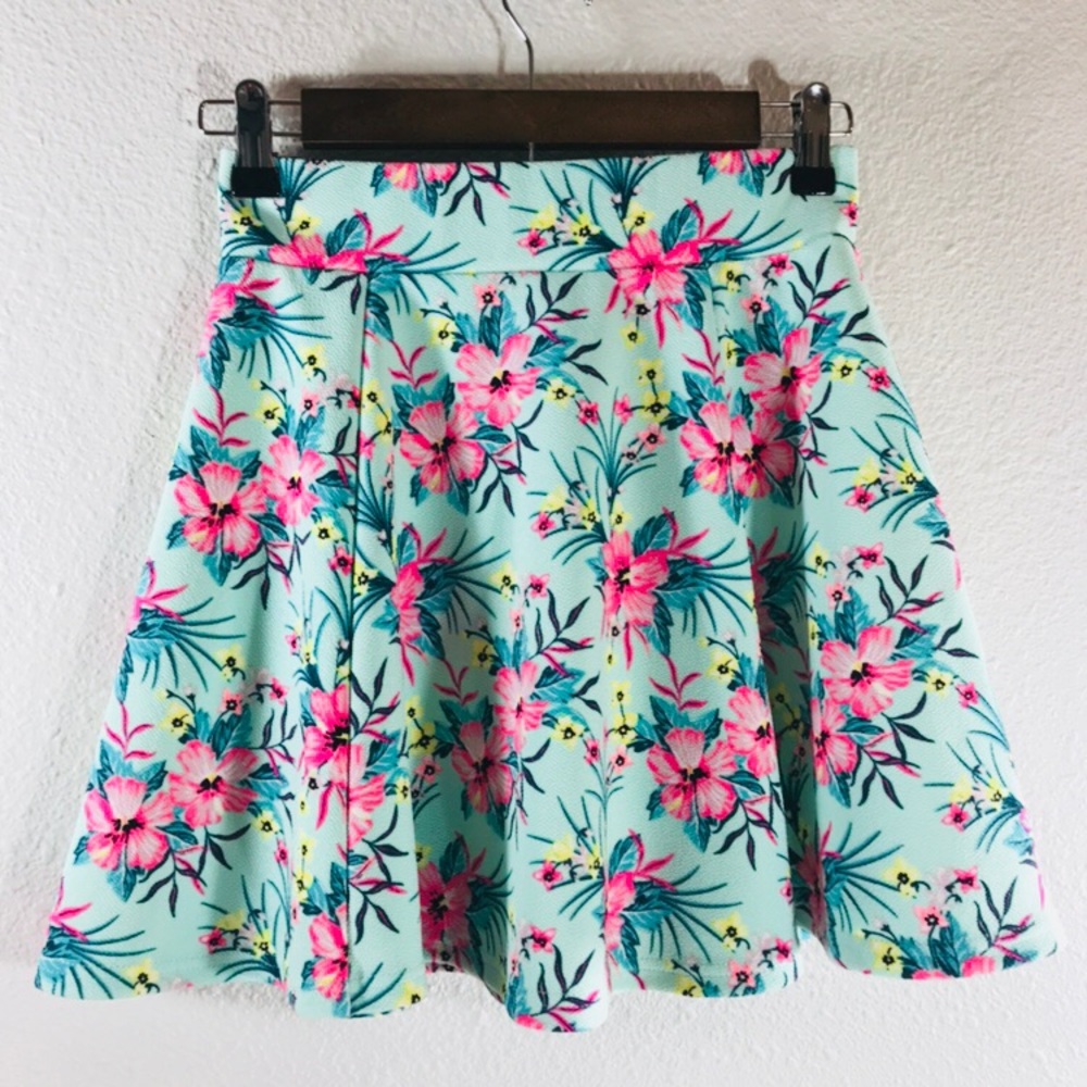 Divided by H&M Floral Mini Skirt